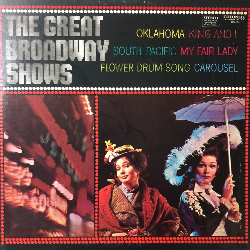 Various Artists The Great Broadway Shows Vinyl Lp